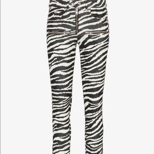 NEW Isabel Marant Etoile Zebra Print Pants